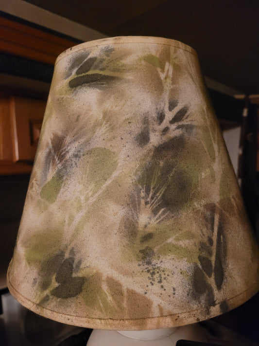 Woodland Track & Trail - Handmade Camoflauge Lamp-Shade