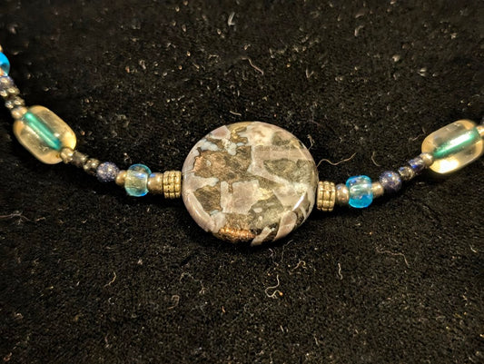 Stone & Sky Choker Necklace – by Tamara Idylwyld (R.T. Hefley)